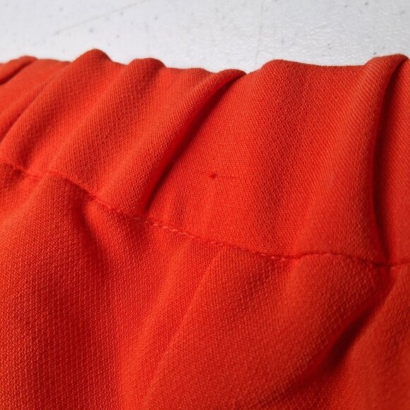 Old Navy Taylor Wide Leg Trouser Pants Plus Size 2X Bright Orange READ - Picture 7 of 7